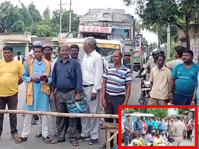 নাবালিকা ধর্ষণে উত্তাল হাবিবপুর, শাস্তির দাবিতে বিক্ষোভ